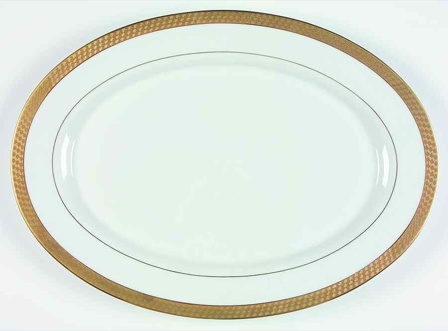 Regent 16" Oval Serving Platter by Mikasa-1