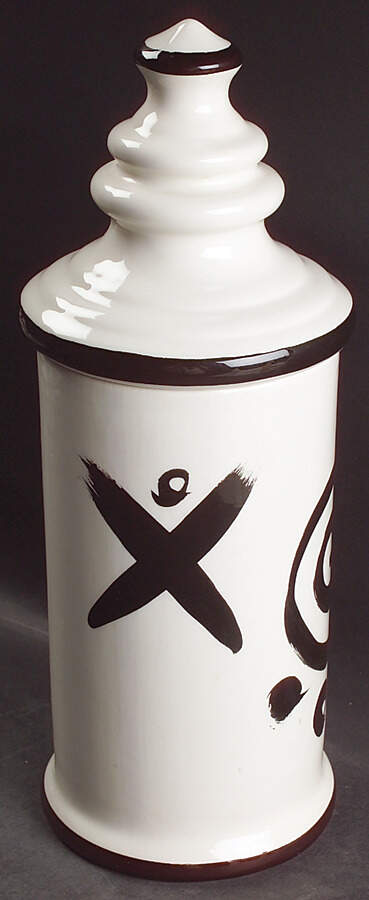 Reggae Large Canister & Lid by Mikasa-1