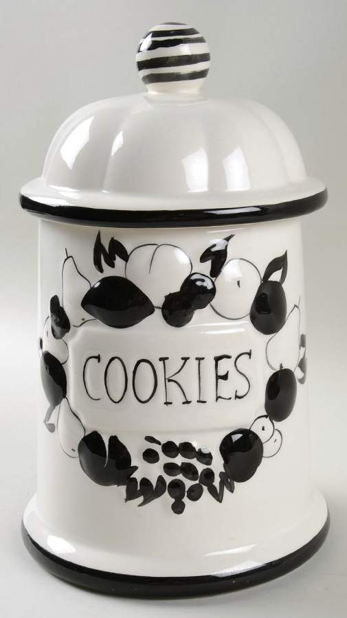 Reggae Cookie Jar & Lid by Mikasa-1