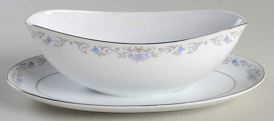 Regina Gravy Boat with Attached Underplate by Mikasa-1
