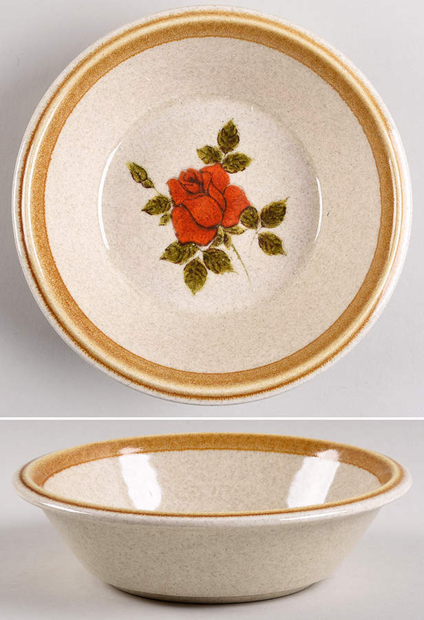 Red Masterpiece Soup/Cereal Bowl by Mikasa-1