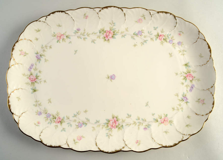 Remembrance 16" Oval Serving Platter by Mikasa-1
