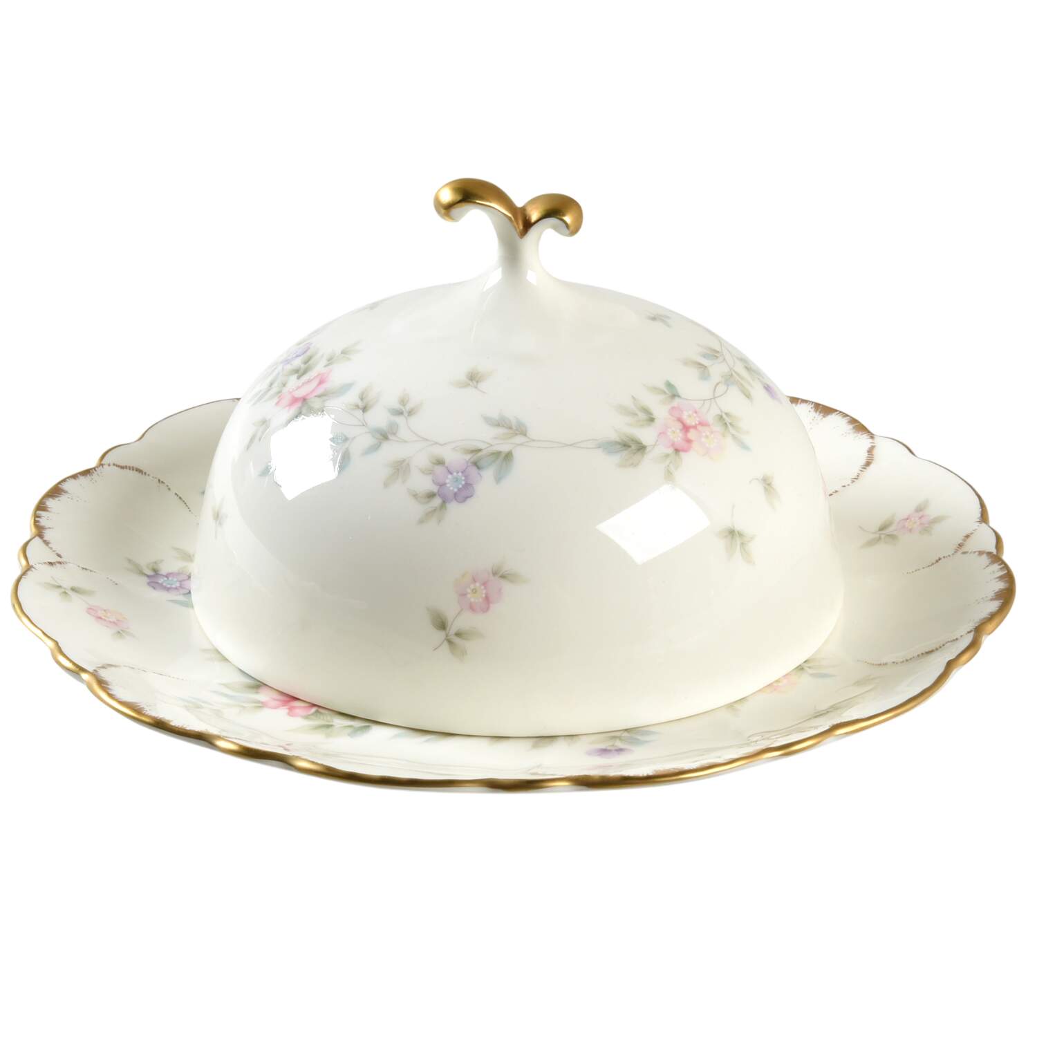 Remembrance Round Covered Butter by Mikasa-1