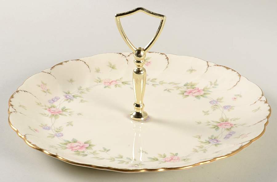 Remembrance Round Serving Plate with Handle (DP) by Mikasa-1