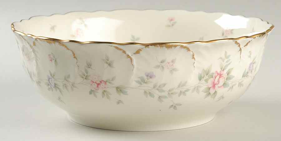Remembrance 9" Round Vegetable Bowl by Mikasa-1