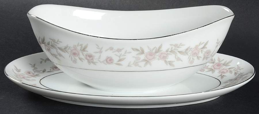 Renee Gravy Boat with Attached Underplate by Mikasa-1