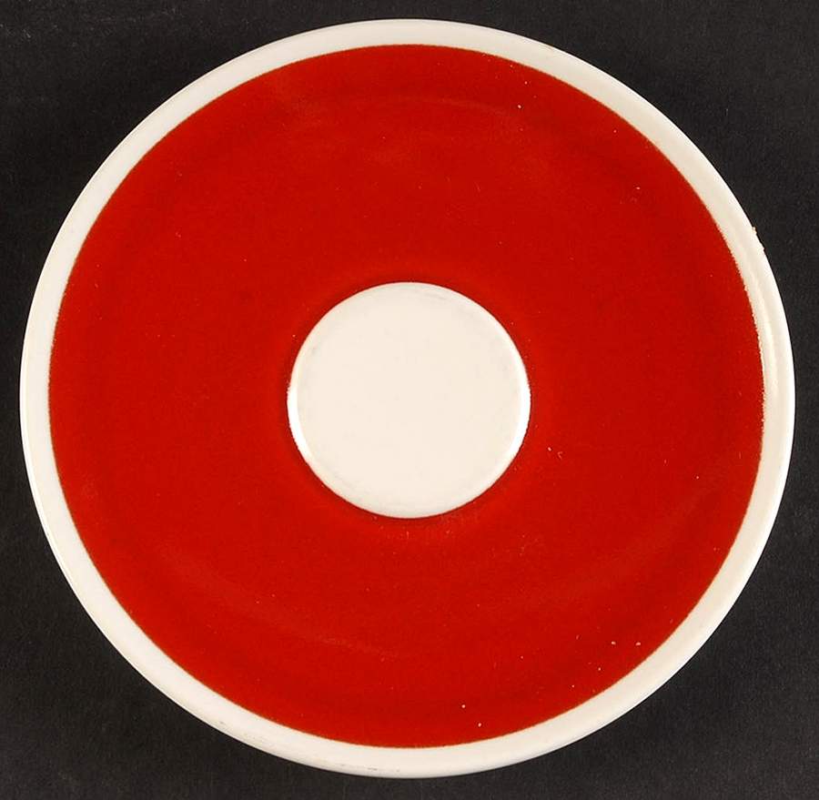 Red Poppy Saucer by Mikasa-1