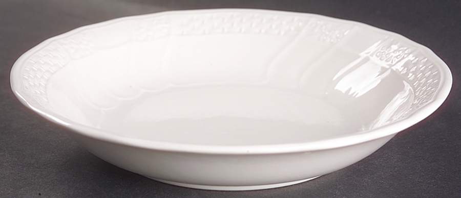 Renaissance White Coupe Soup Bowl by Mikasa-1
