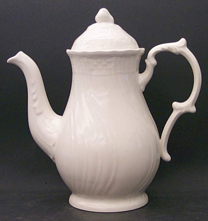 Renaissance White Coffee Pot & Lid by Mikasa-1