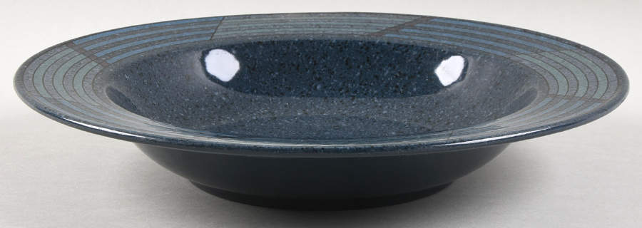 Rhythm and Blues Large Rim Soup Bowl by Mikasa-1