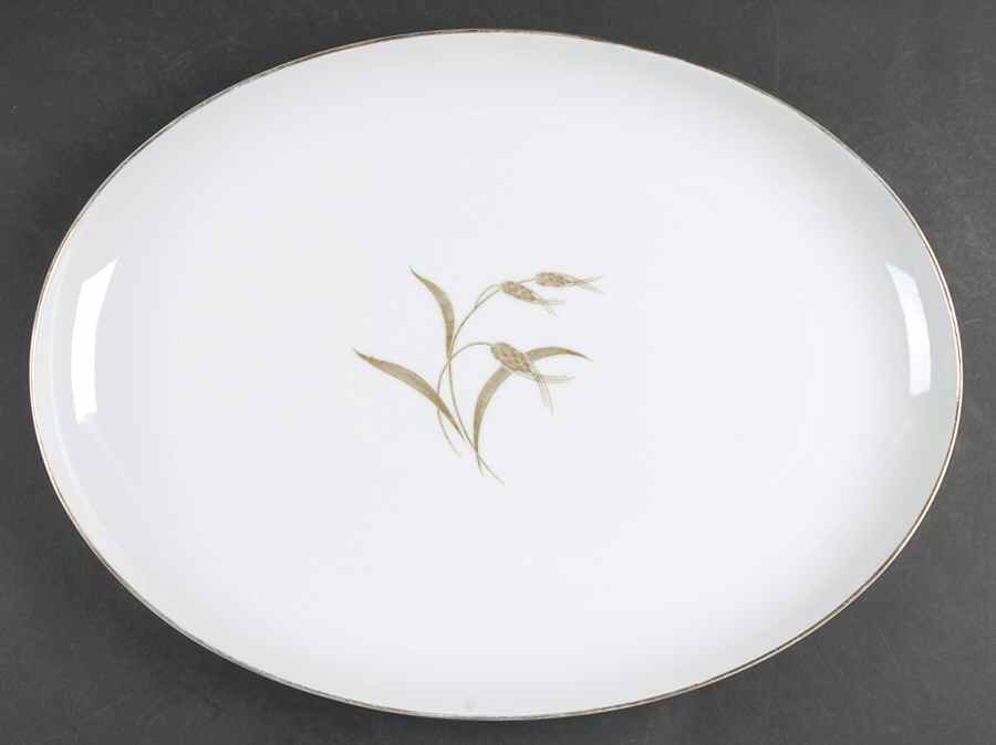 Rialto 16" Oval Serving Platter by Mikasa-1