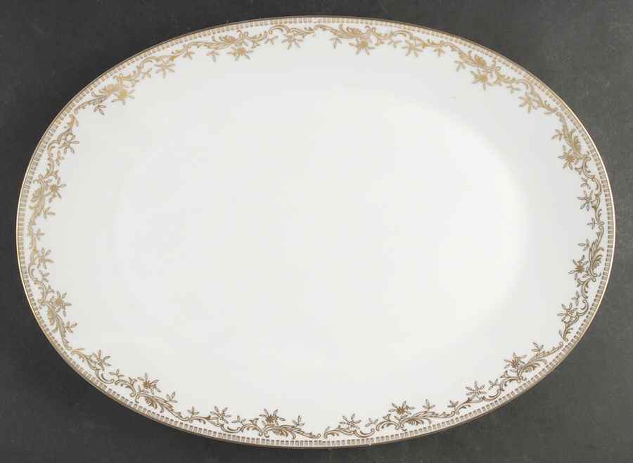 Richelieu 16" Oval Serving Platter by Mikasa-1