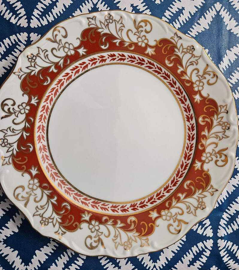 Richelieu Maroon Dinner Plate by Mikasa-1