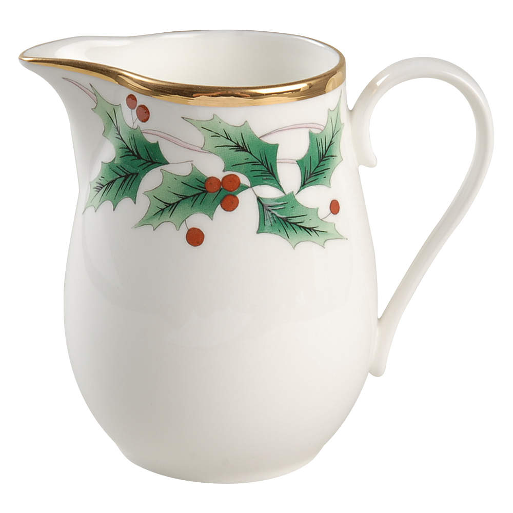 Ribbon Holly Creamer by Mikasa-1