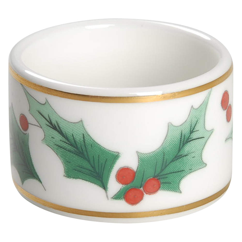 Ribbon Holly Napkin Ring by Mikasa-1