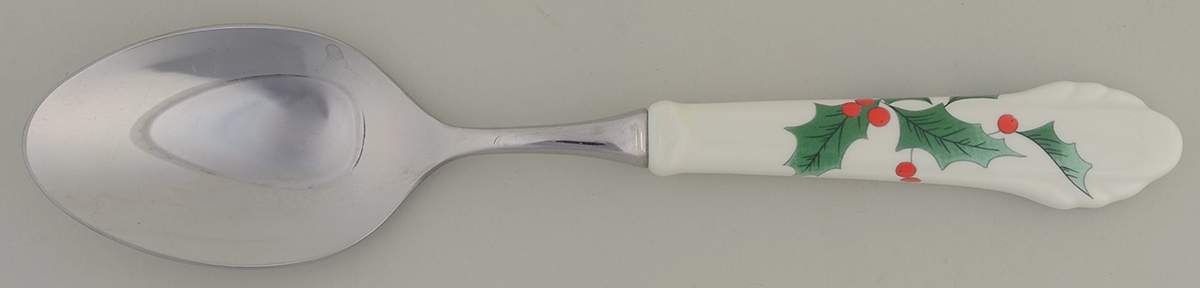 Ribbon Holly Tablespoon (Serving Spoon) by Mikasa-1