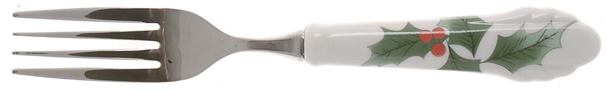 Ribbon Holly Individual Salad Fork by Mikasa-1