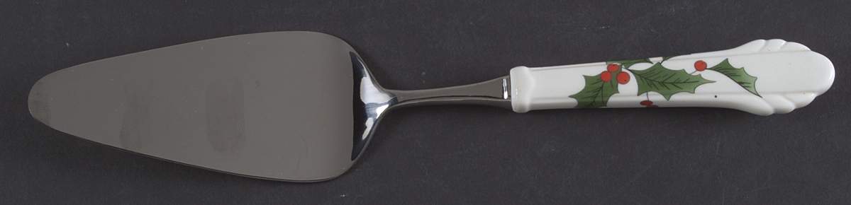 Ribbon Holly Pie & Cake Server with Stainless Blade by Mikasa-1