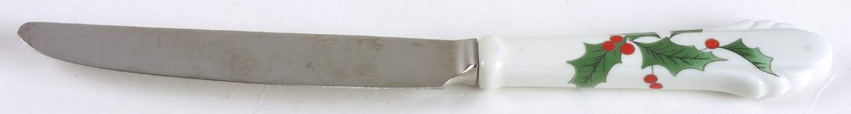 Ribbon Holly Small Dinner Knife by Mikasa-1