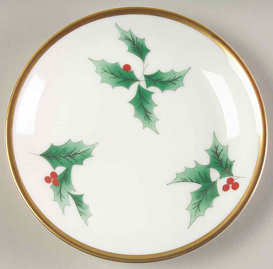 Ribbon Holly Coaster by Mikasa-1
