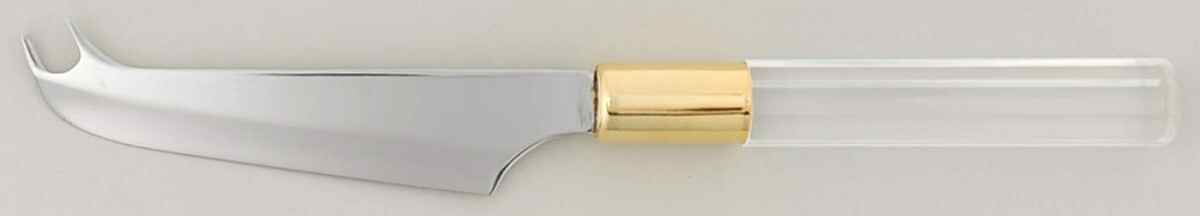 Ribbon Holly Cheese Knife with Stainless Blade by Mikasa-1