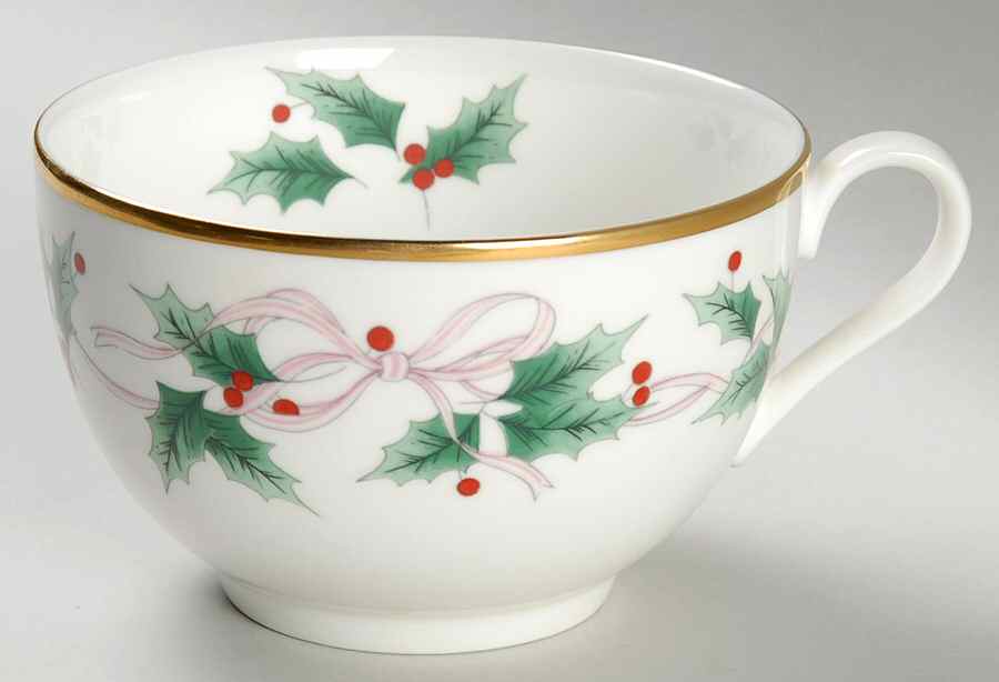Ribbon Holly Jumbo Cup by Mikasa-1