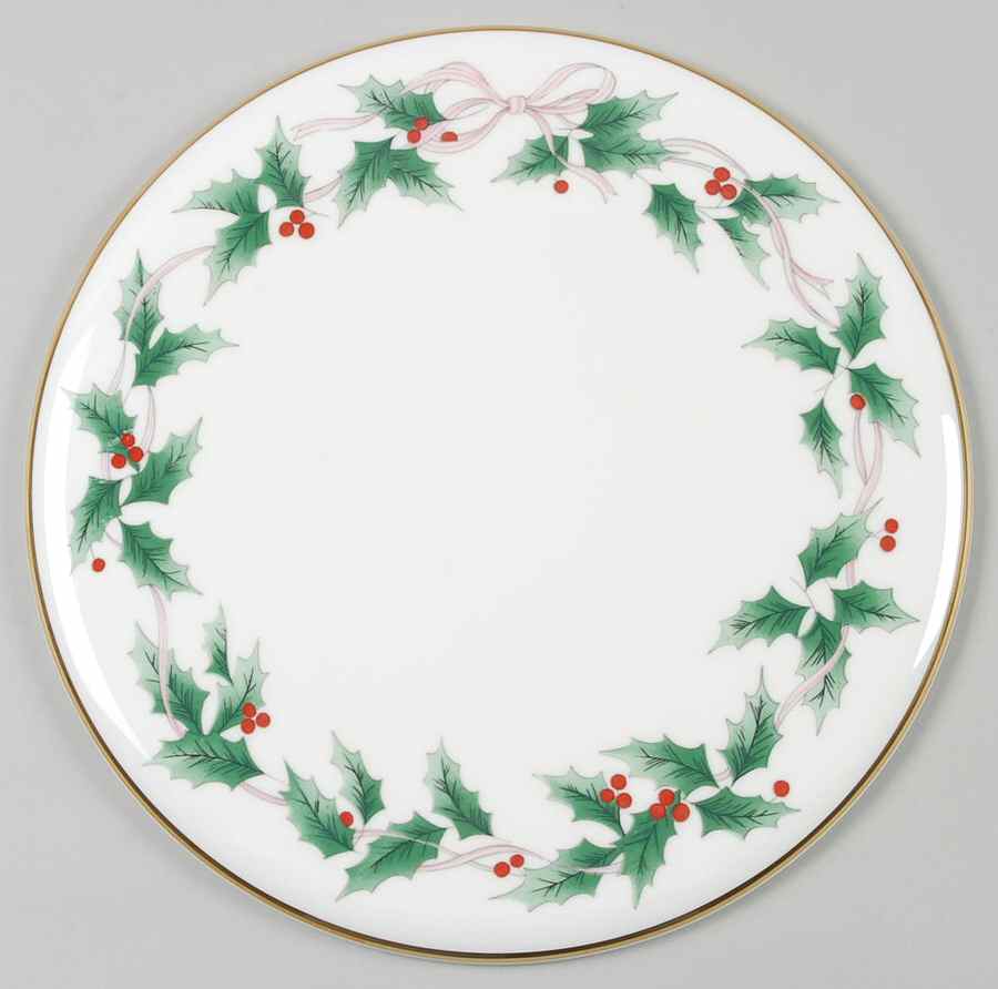 Ribbon Holly Cheese and Cracker Board by Mikasa-1