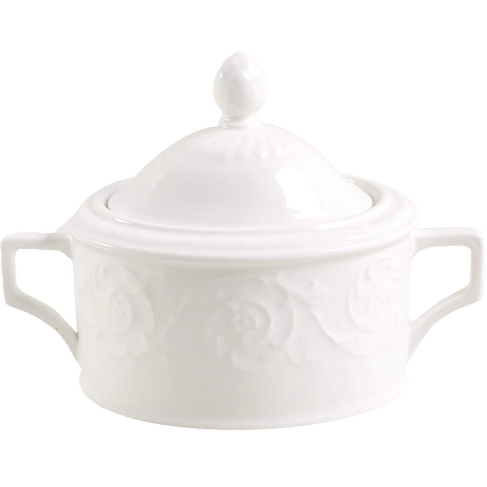 Riviera Sugar Bowl & Lid by Mikasa-1