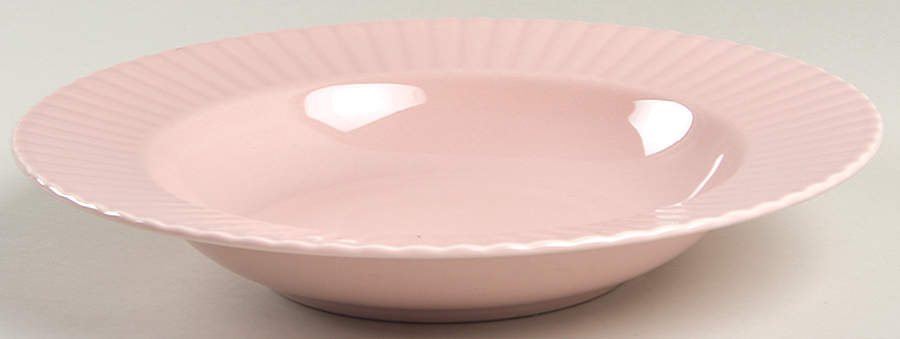 Rose Blush Large Rim Soup Bowl by Mikasa-1