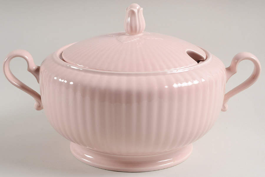 Rose Blush Round Covered Vegetable by Mikasa-1
