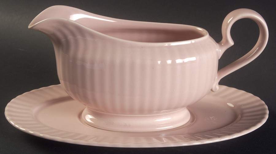 Rose Blush Gravy Boat & Underplate by Mikasa-1