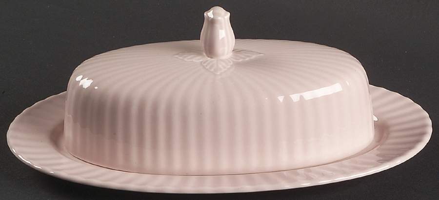 Rose Blush 1/4 Lb Covered Butter by Mikasa-1