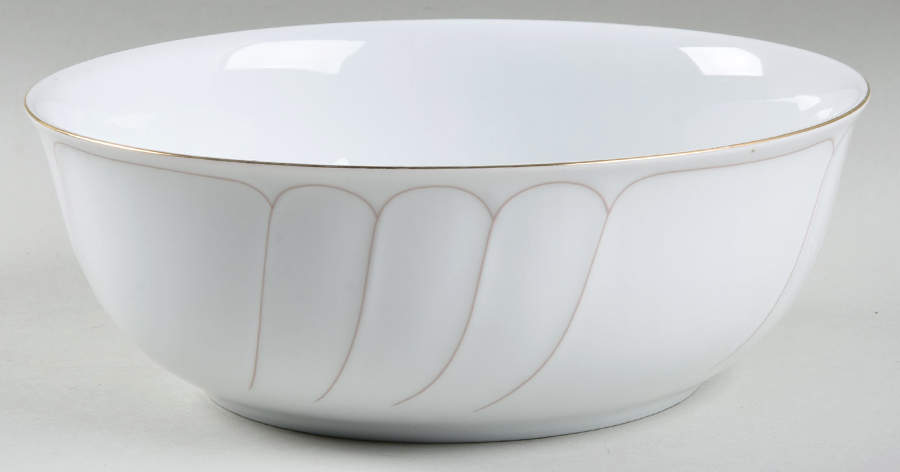 Rose Bisque 8" Round Vegetable Bowl by Mikasa-1