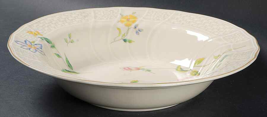 Rose Bouquet 10" Round Vegetable Bowl by Mikasa-1