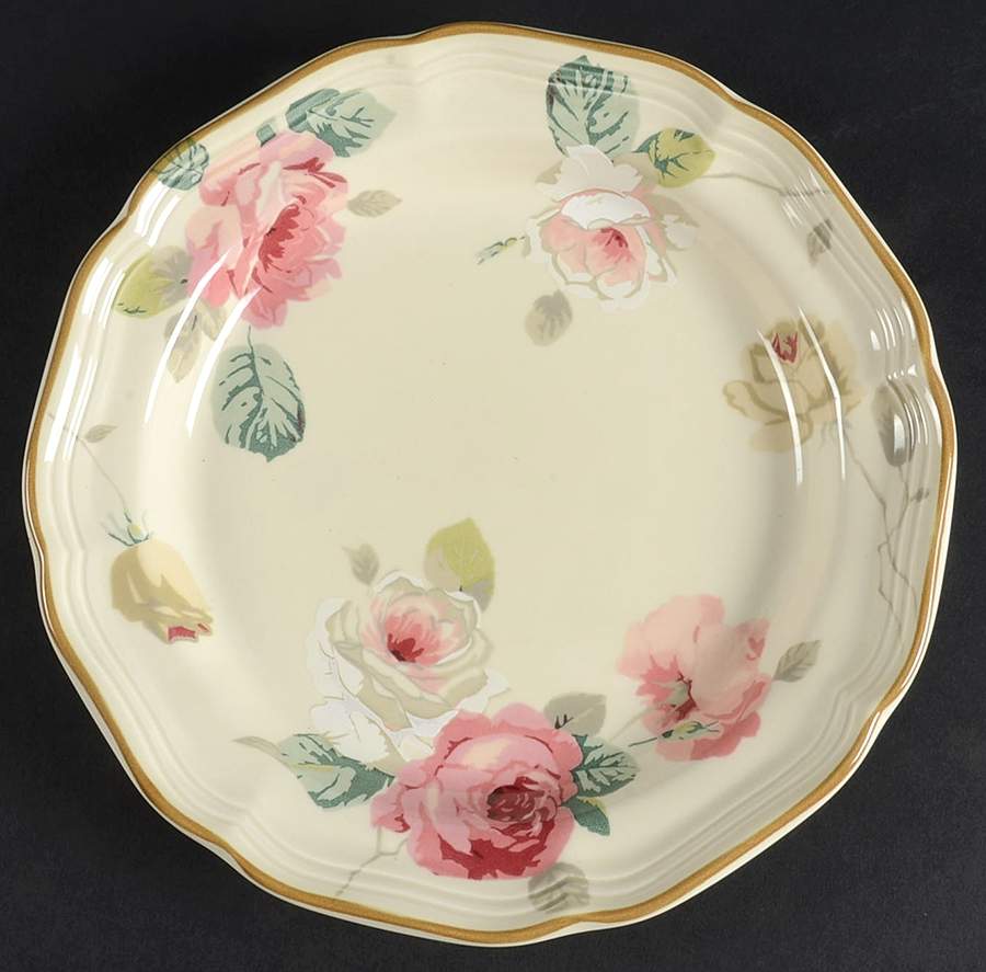 Rose Bowl Salad Plate by Mikasa-1