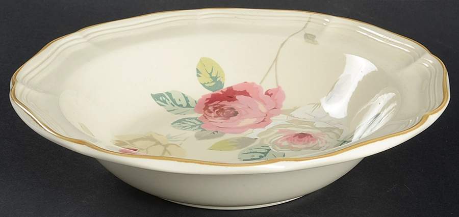 Rose Bowl 9" Round Vegetable Bowl by Mikasa-1