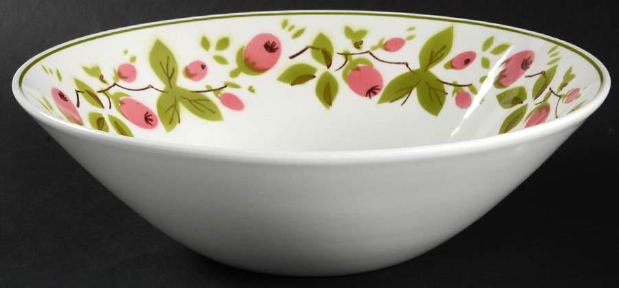 Rose Buds 9" Round Vegetable Bowl by Mikasa-1