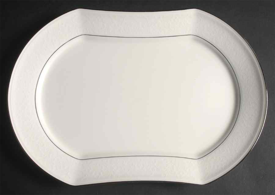 Rochelle 13" Oval Serving Platter by Mikasa-1