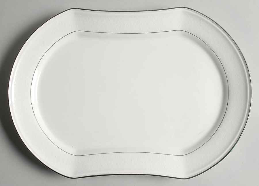 Rochelle 14" Oval Serving Platter by Mikasa-1