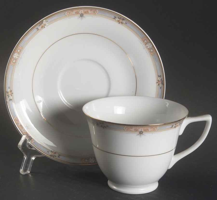 Roman Classic Footed Cup & Saucer Set by Mikasa-1