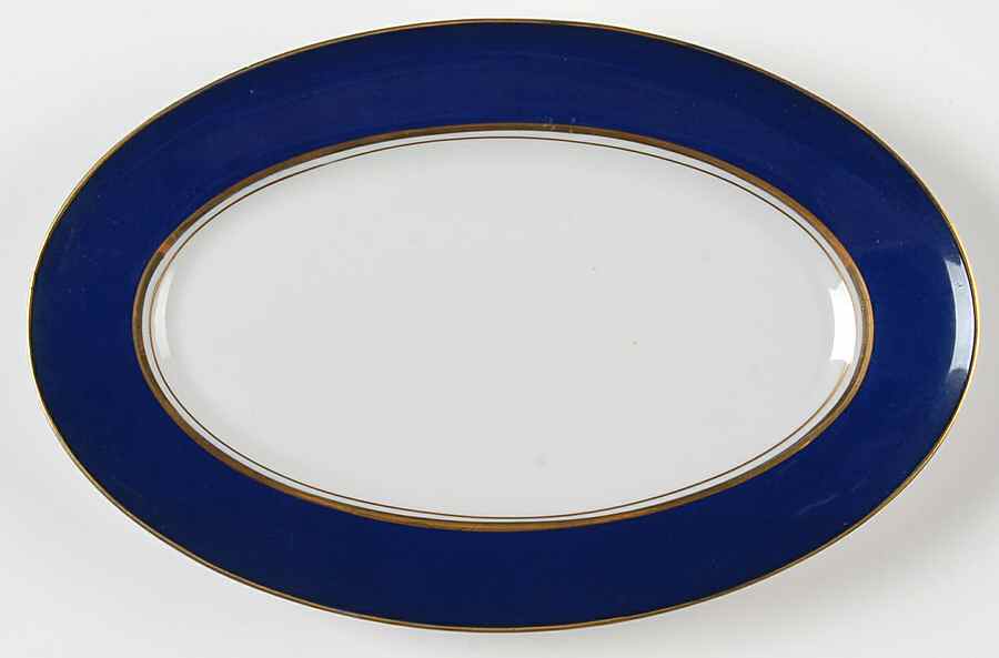 Royal Cobalt Relish/Gravy Underplate by Mikasa-1