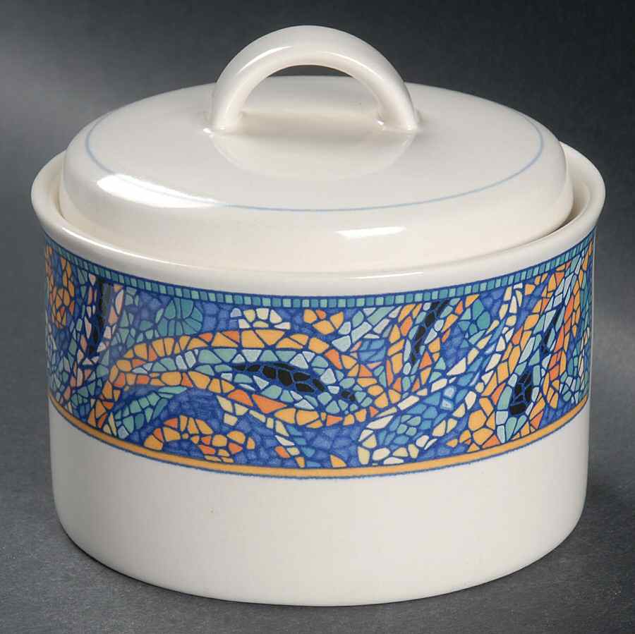 Roman Court Sugar Bowl & Lid by Mikasa-1