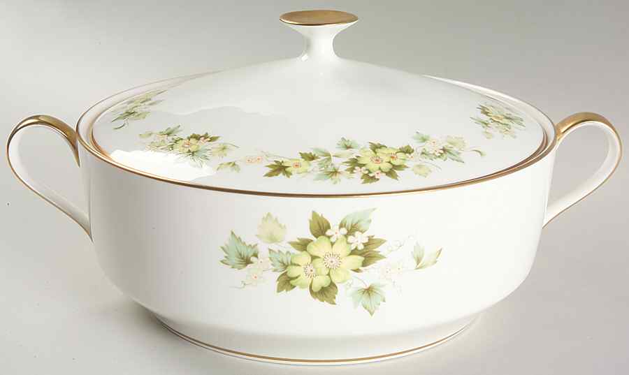 Rose Crest Round Covered Vegetable by Mikasa-1