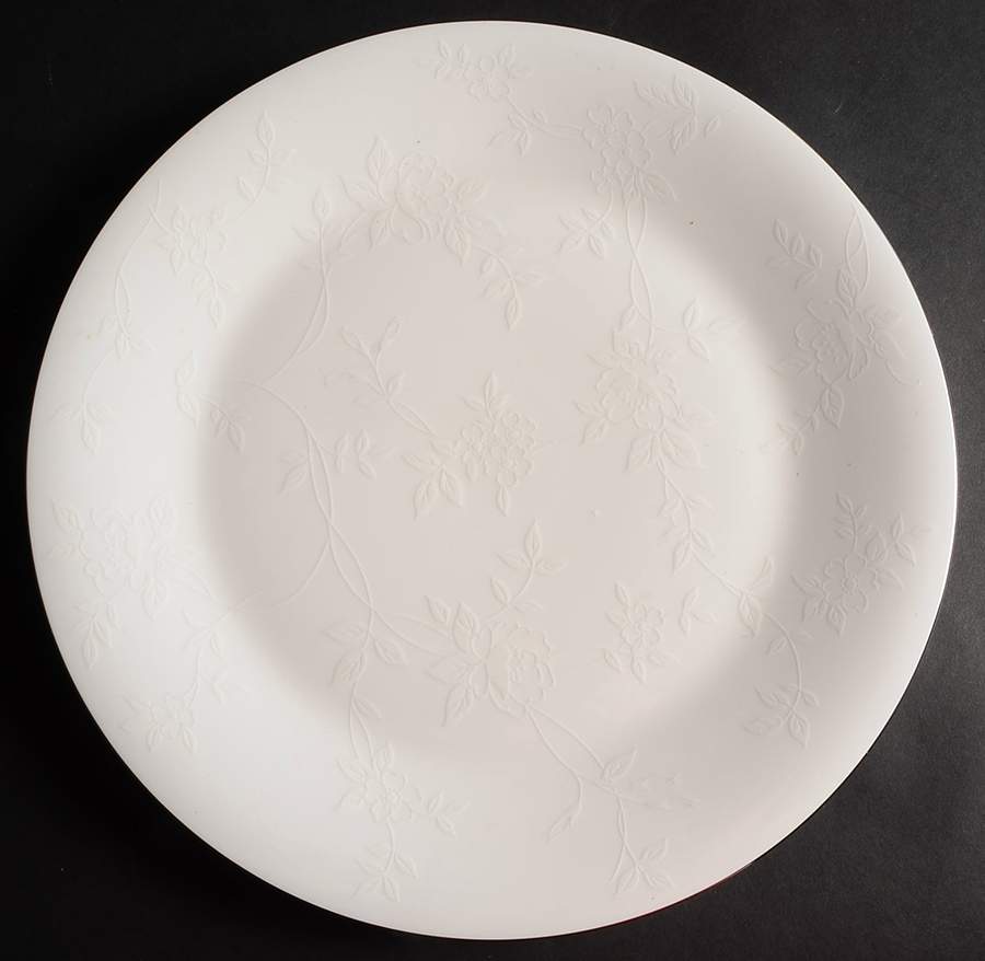 Rose Damask 12" Chop Plate (Round Platter) by Mikasa-1