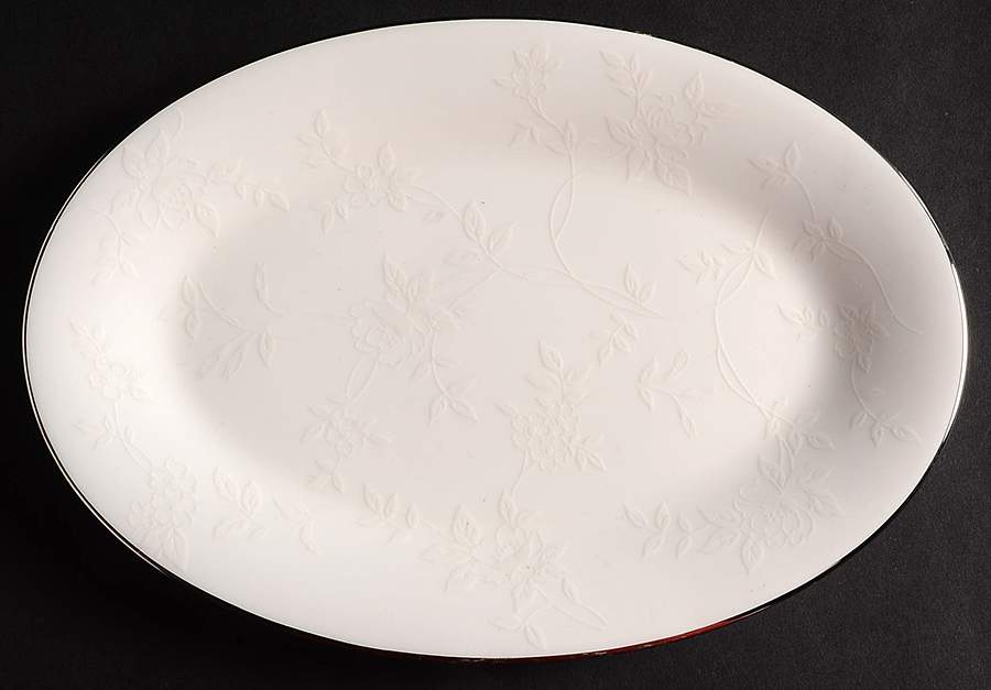 Rose Damask Butter Tray by Mikasa-1