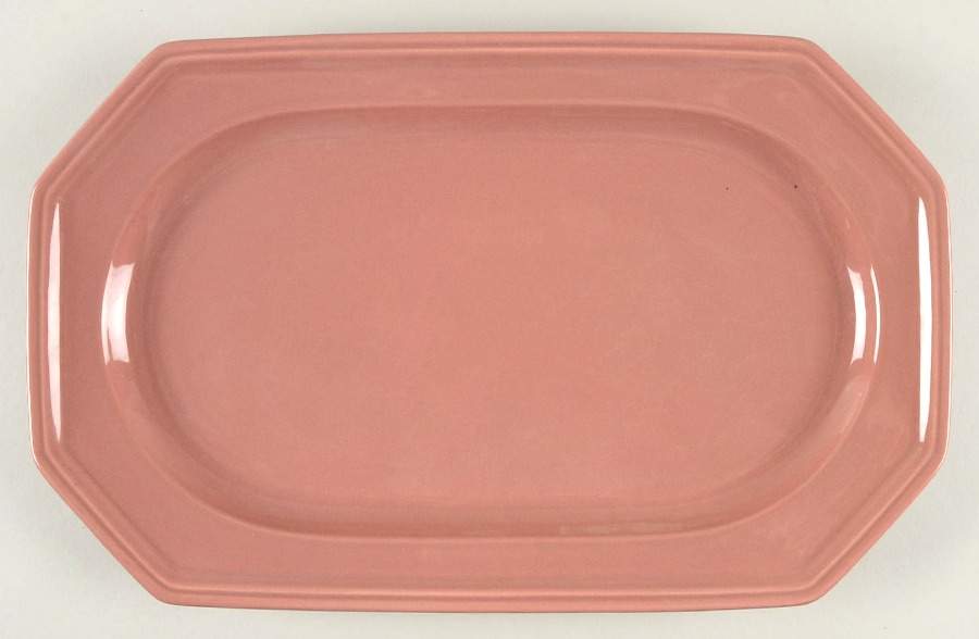 Rose Gray 15" Oval Serving Platter by Mikasa-1