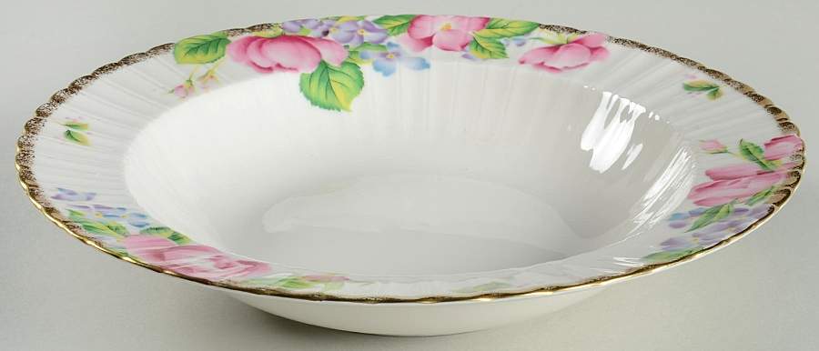 Rose Garland 10" Round Vegetable Bowl by Mikasa-1