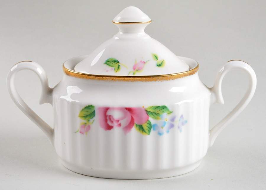 Rose Garland Sugar Bowl & Lid by Mikasa-1
