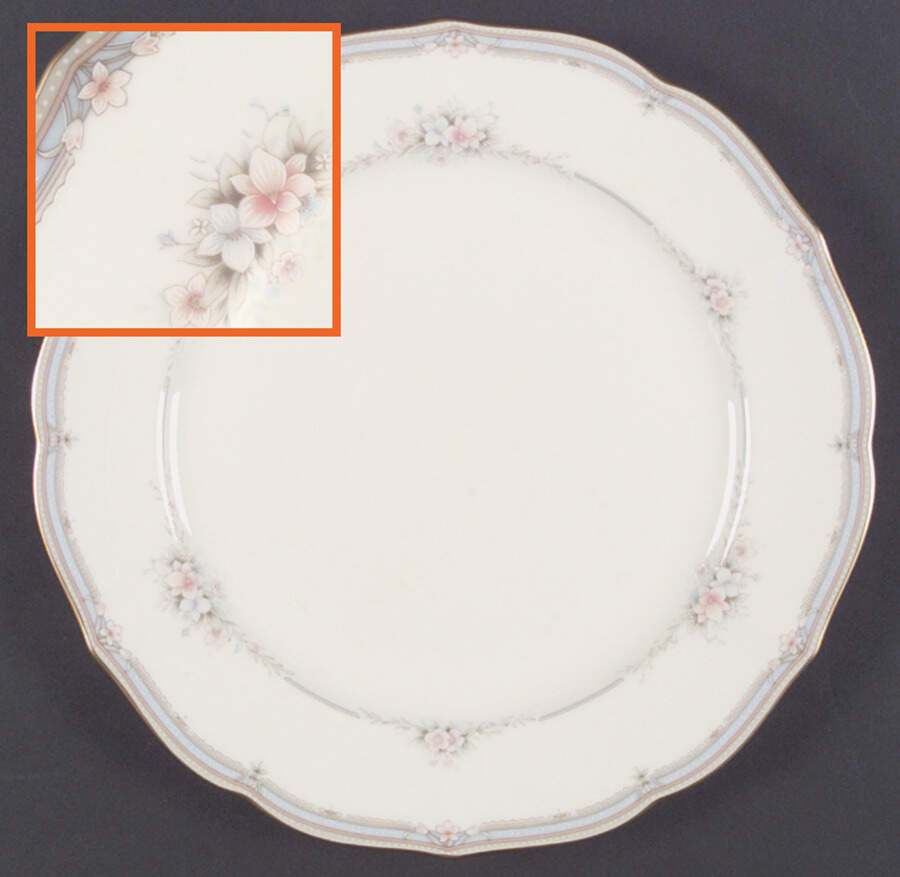 Romantic Garden Dinner Plate by Mikasa-1