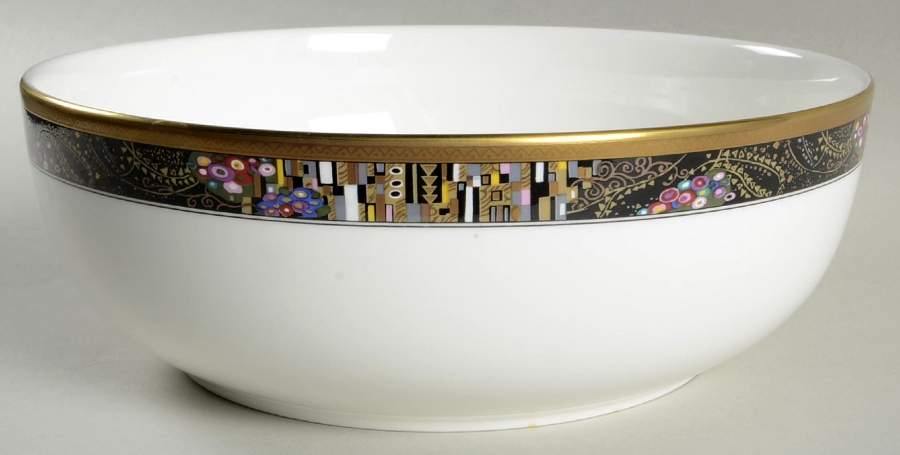 Royal Glimmer 8" Round Vegetable Bowl by Mikasa-1